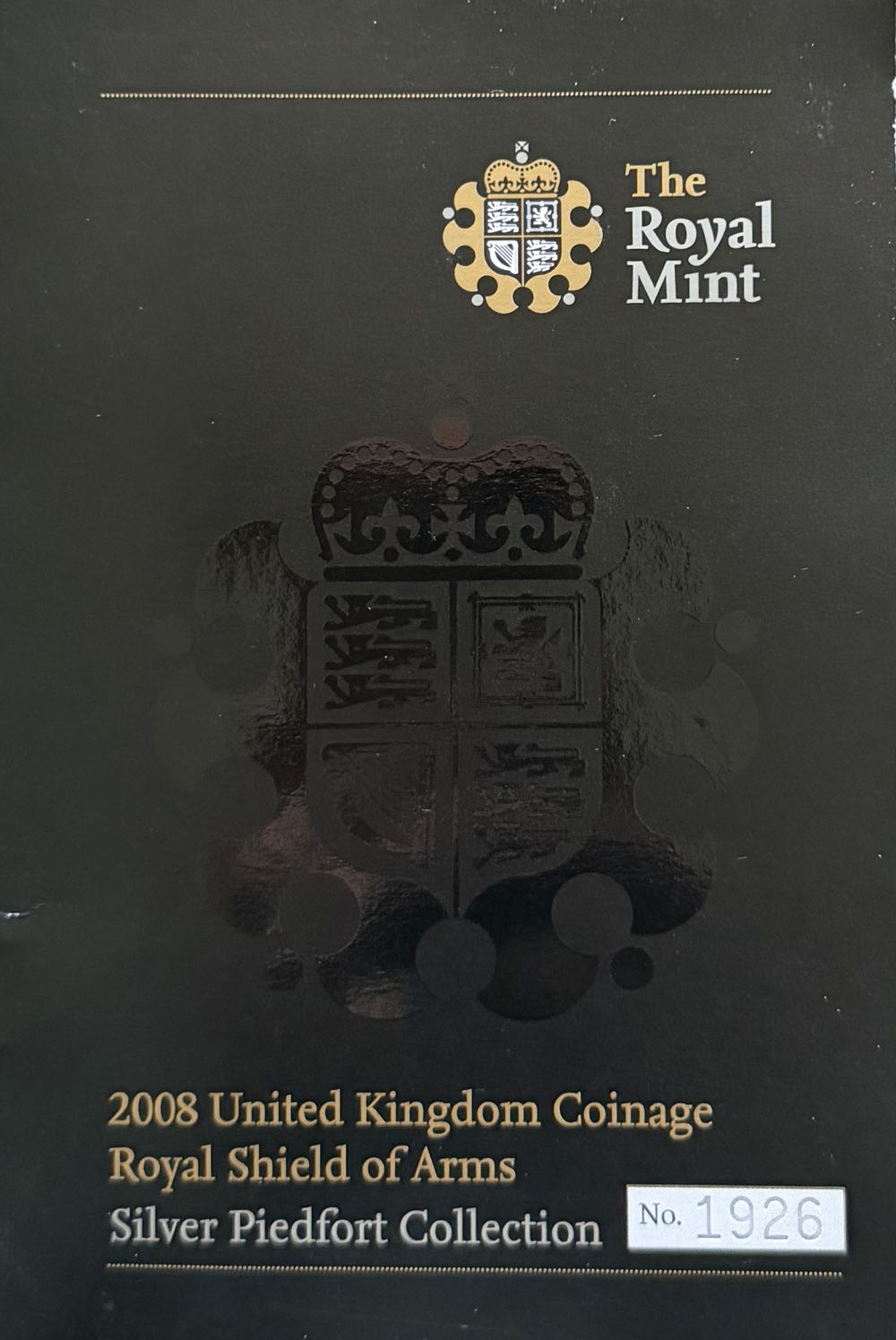 2008 Shield Piedfort 20p  coin collectible - Main Image 3