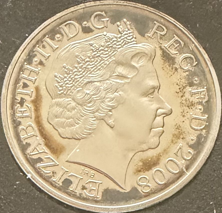 2008 Shield Piedfort 2p  coin collectible - Main Image 2