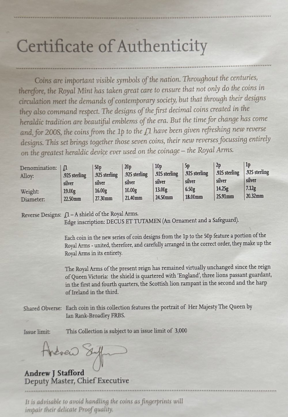 2008 Shield Piedfort 2p  coin collectible - Main Image 4