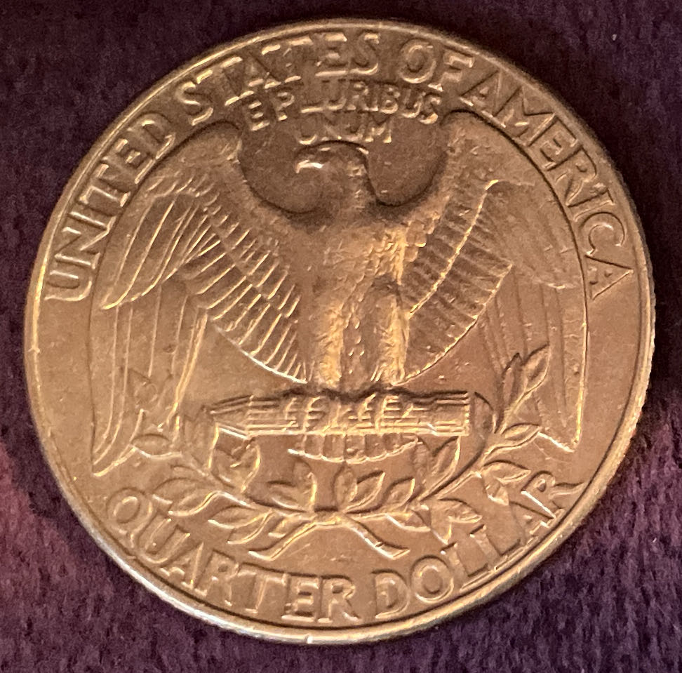 Quarter Washington 1987 D 8  coin collectible - Main Image 4