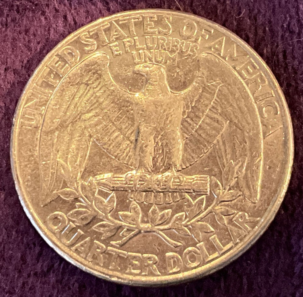 Quarter Washington 1987 D 9  coin collectible - Main Image 2
