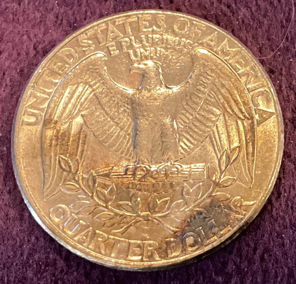 Quarter Washington 1987 D 10  coin collectible - Main Image 2