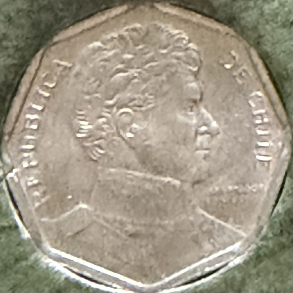 1992 Chile 1 Peso  coin collectible - Main Image 2