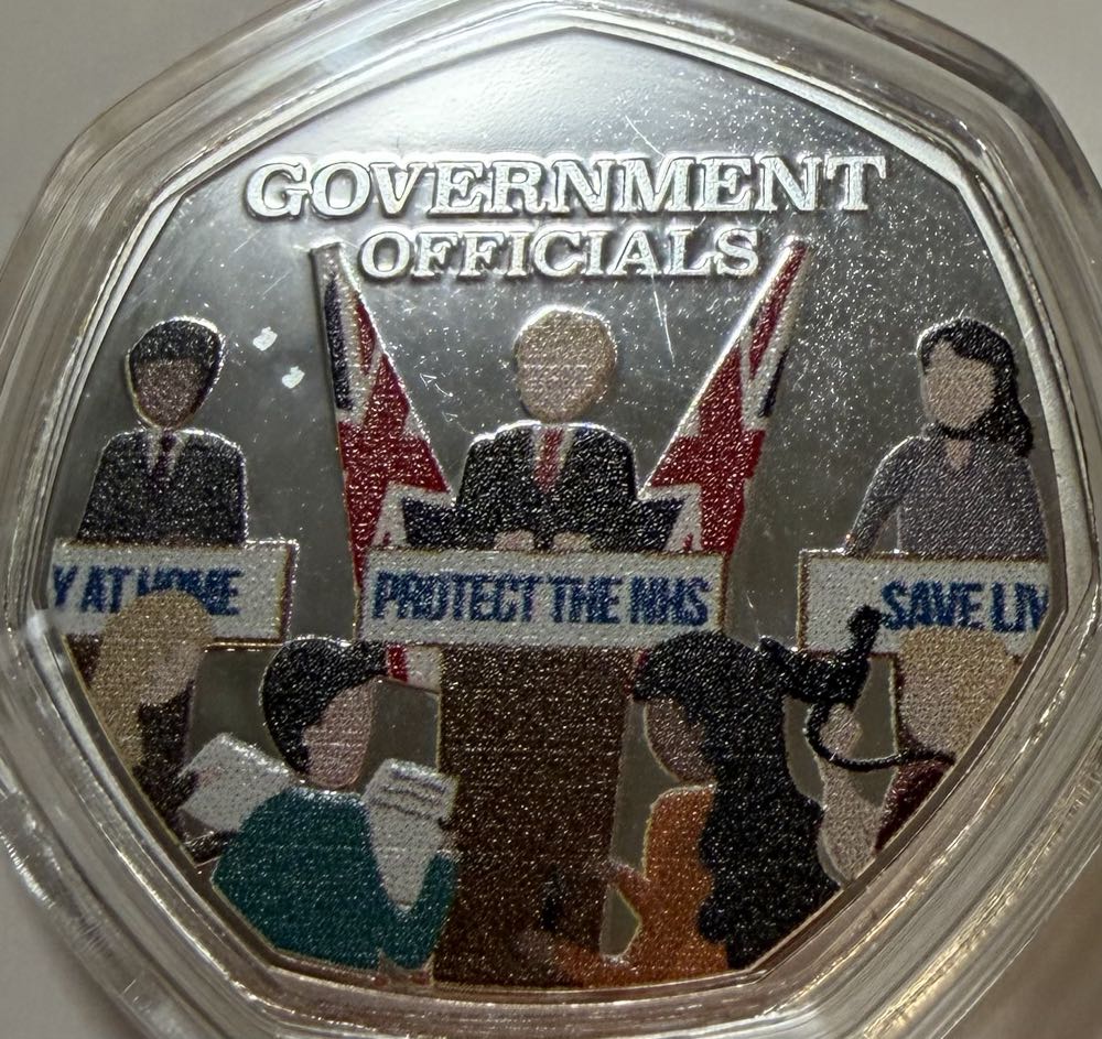 2025 The Flying Car Colour 50p