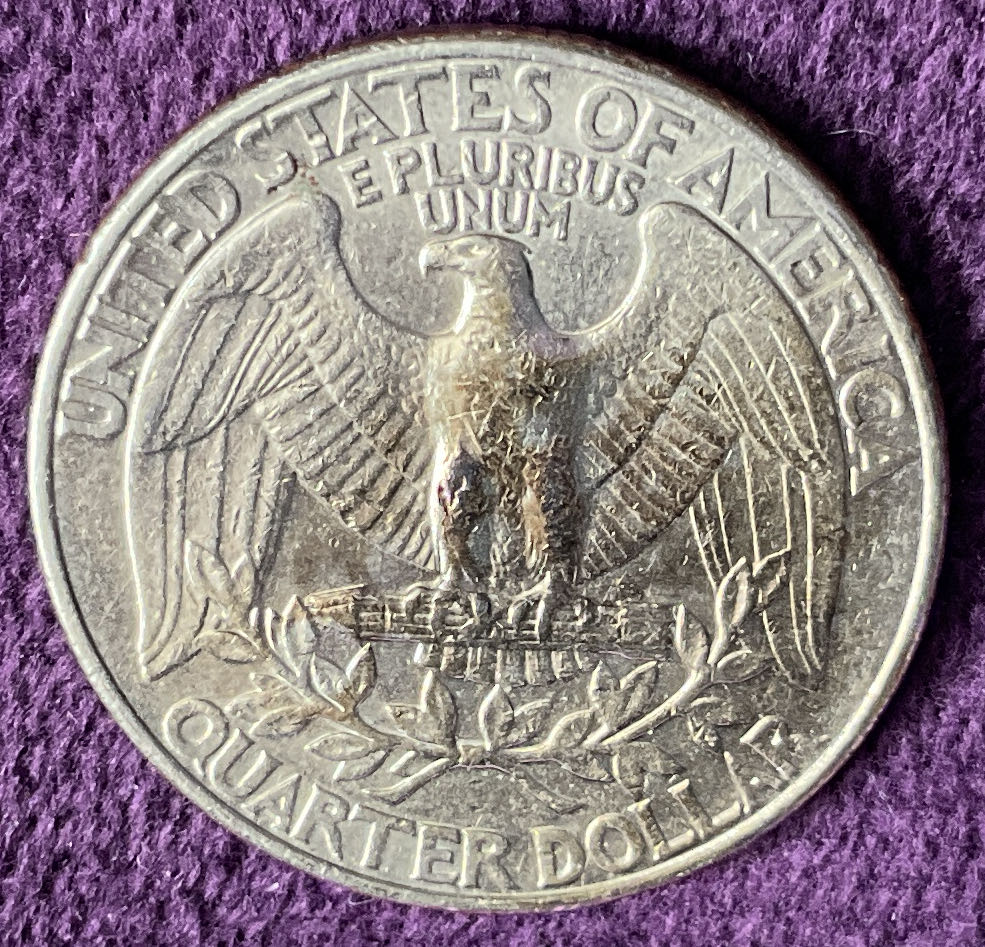 Quarter Washington 1987 D 11  coin collectible - Main Image 2