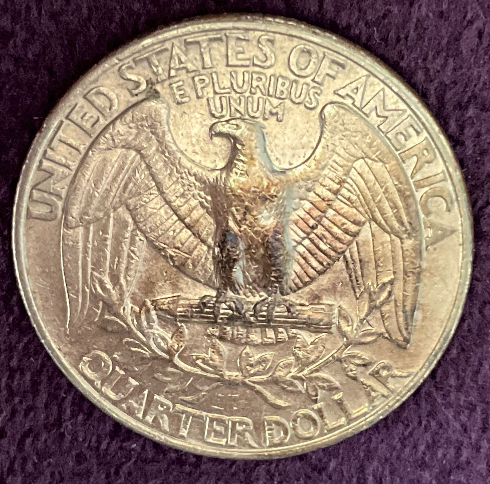 Quarter Washington 1987 D 11  coin collectible - Main Image 4