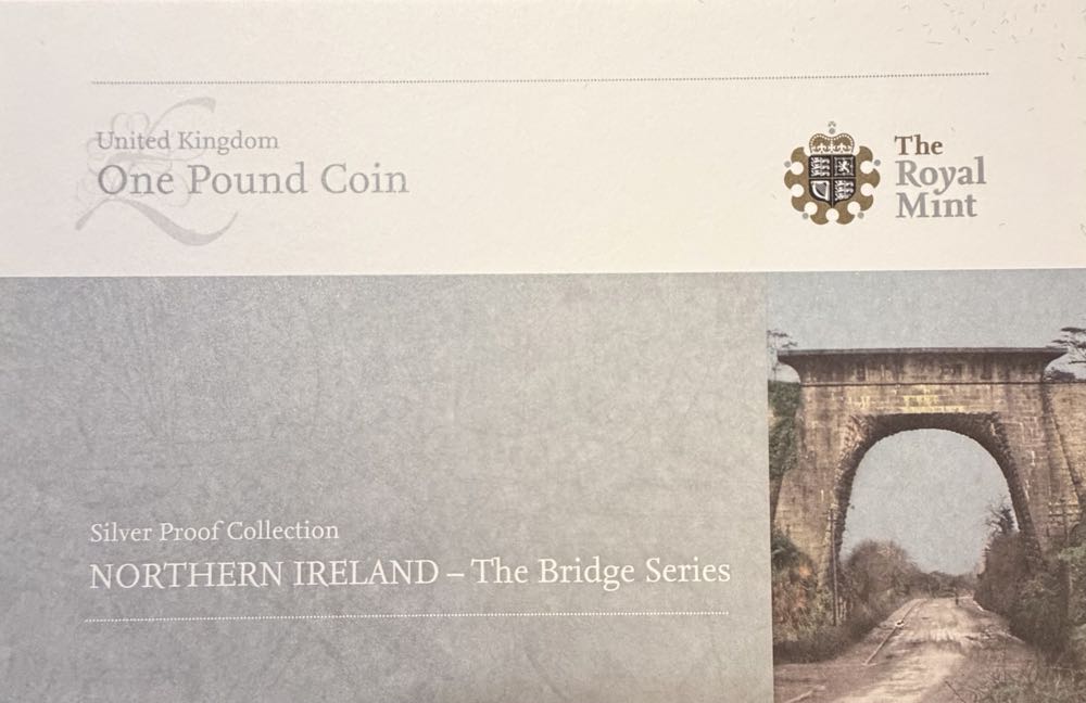 2008 The Egyptian Arch Bridge £1  coin collectible - Main Image 4