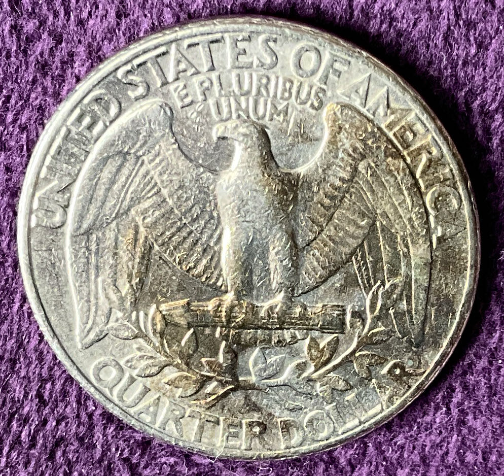 Quarter Washington 1987 D 12  coin collectible - Main Image 2