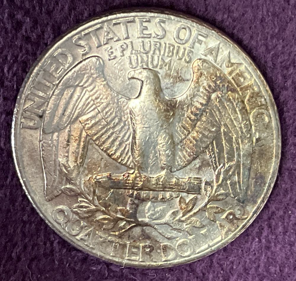 Quarter Washington 1987 D 12  coin collectible - Main Image 4
