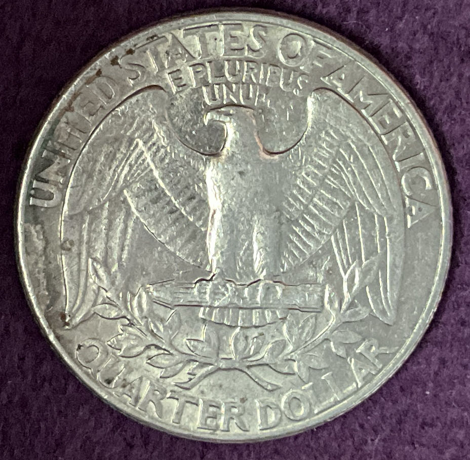 Quarter Washington 1987 D 14  coin collectible - Main Image 4