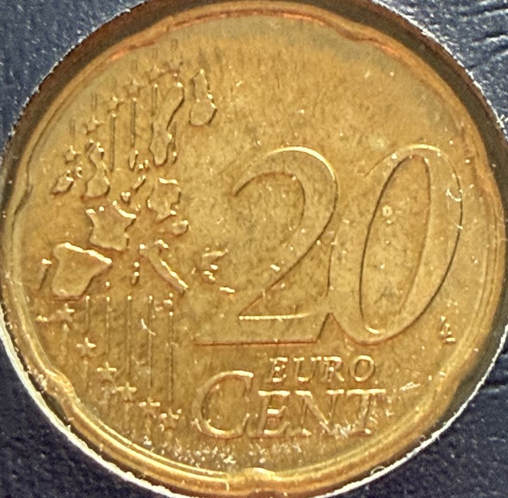 2000 Belgium 20 Cent  coin collectible - Main Image 2