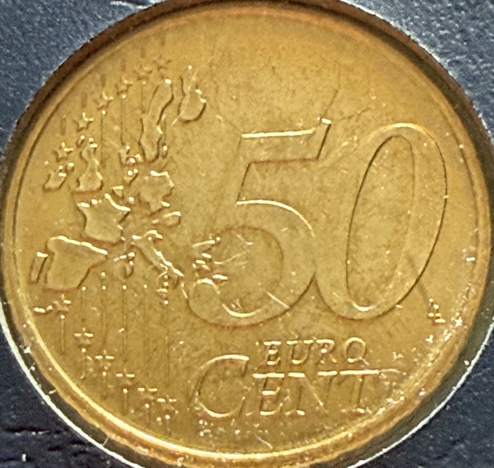 1999 Belgium 50 Cent  coin collectible - Main Image 2