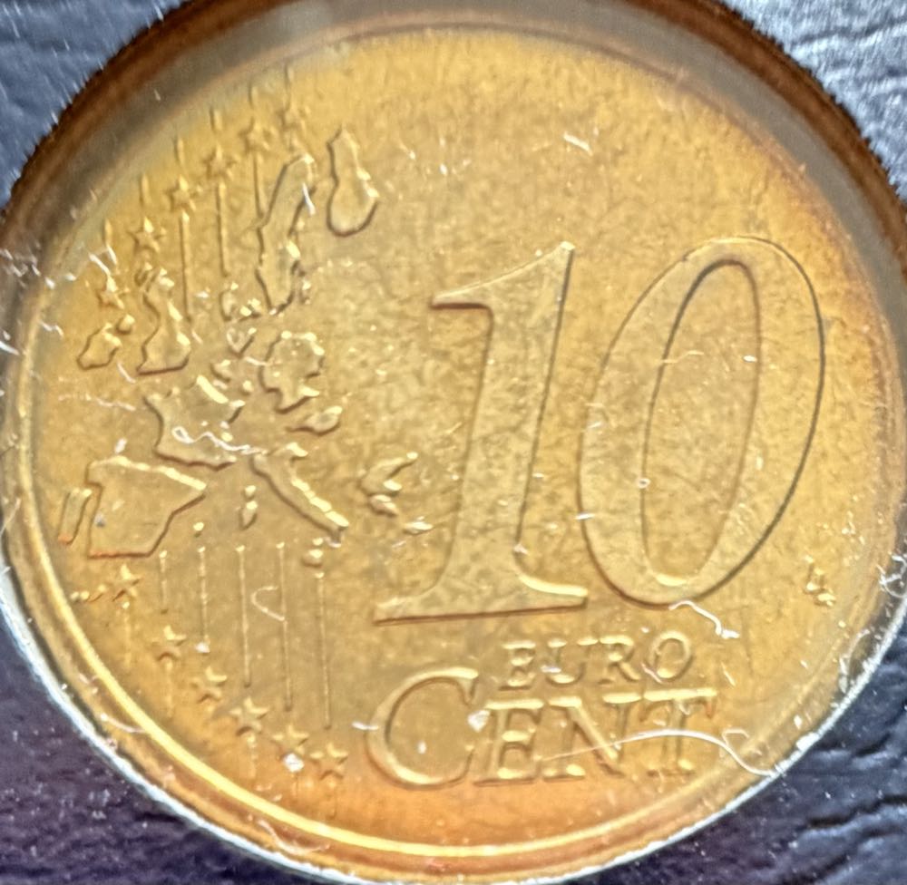 2002 Germany 10 Cent  coin collectible - Main Image 2