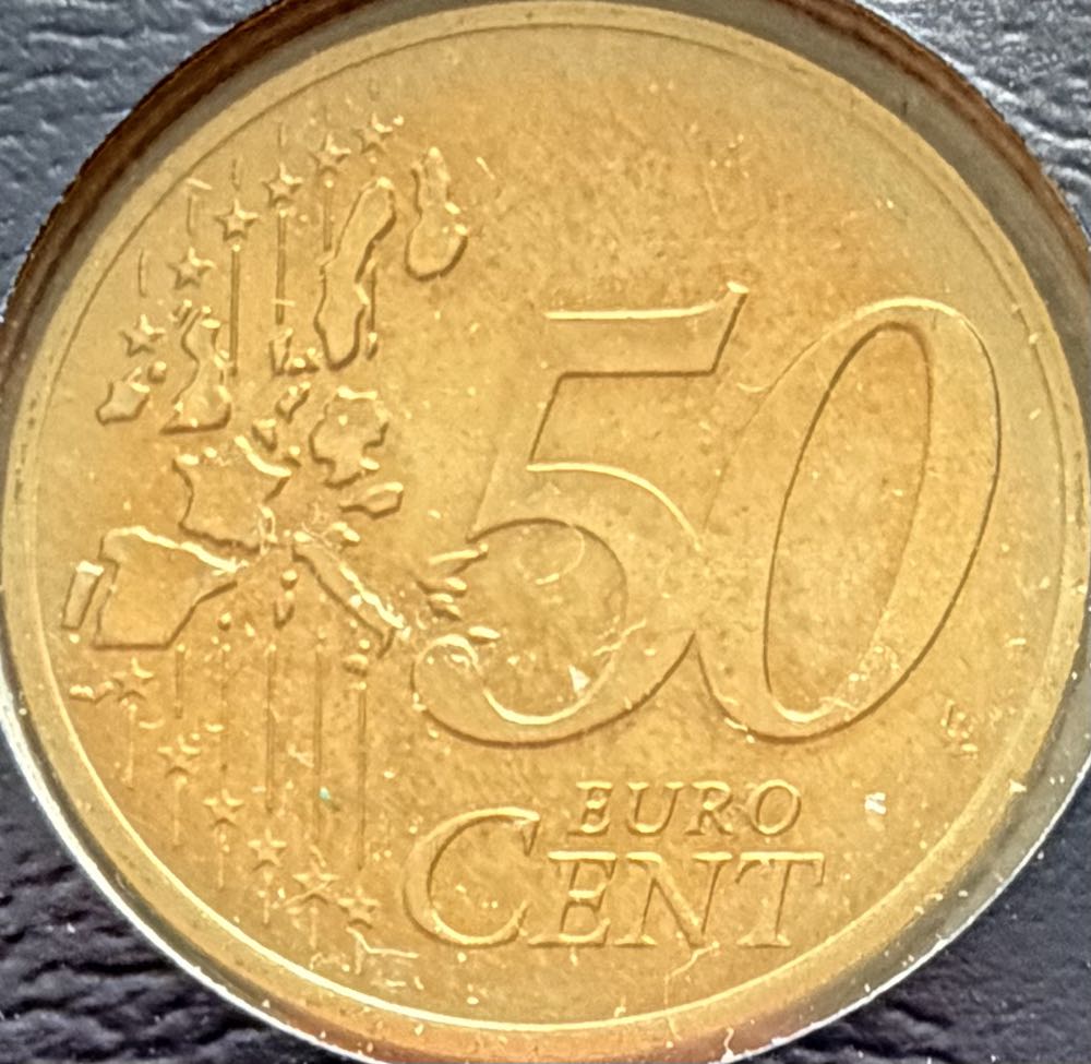 2002 Germany 50 Cent  coin collectible - Main Image 2