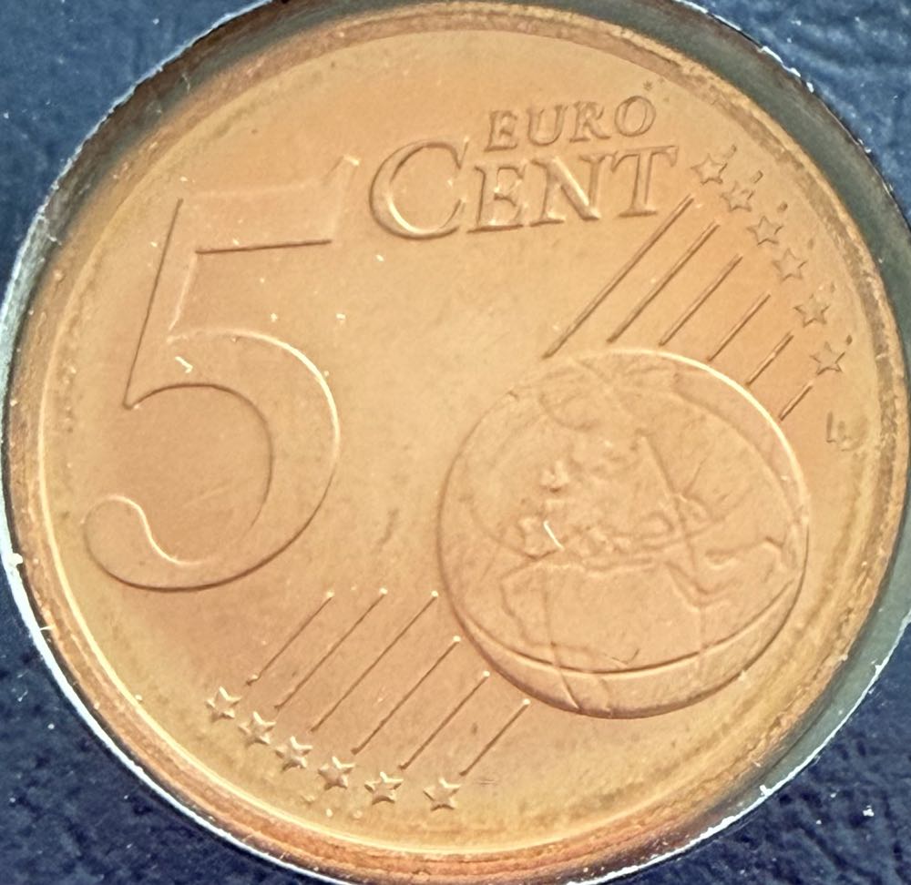 2002 Ireland 5 Cent  coin collectible - Main Image 2