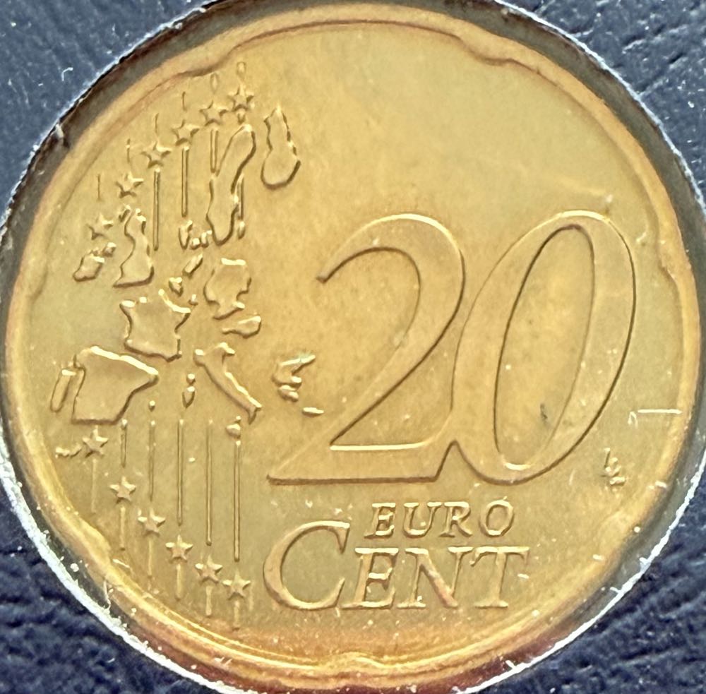 2002 Ireland 20 Cent  coin collectible - Main Image 2