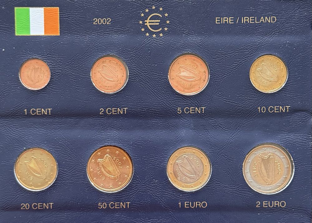 2002 Ireland 1 Euro  coin collectible - Main Image 3