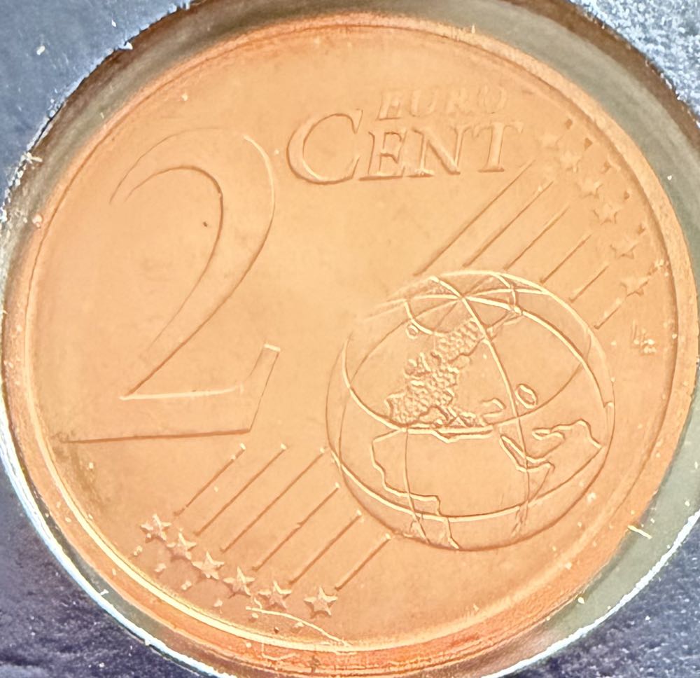 2001 Spain 2 Cent  coin collectible - Main Image 2