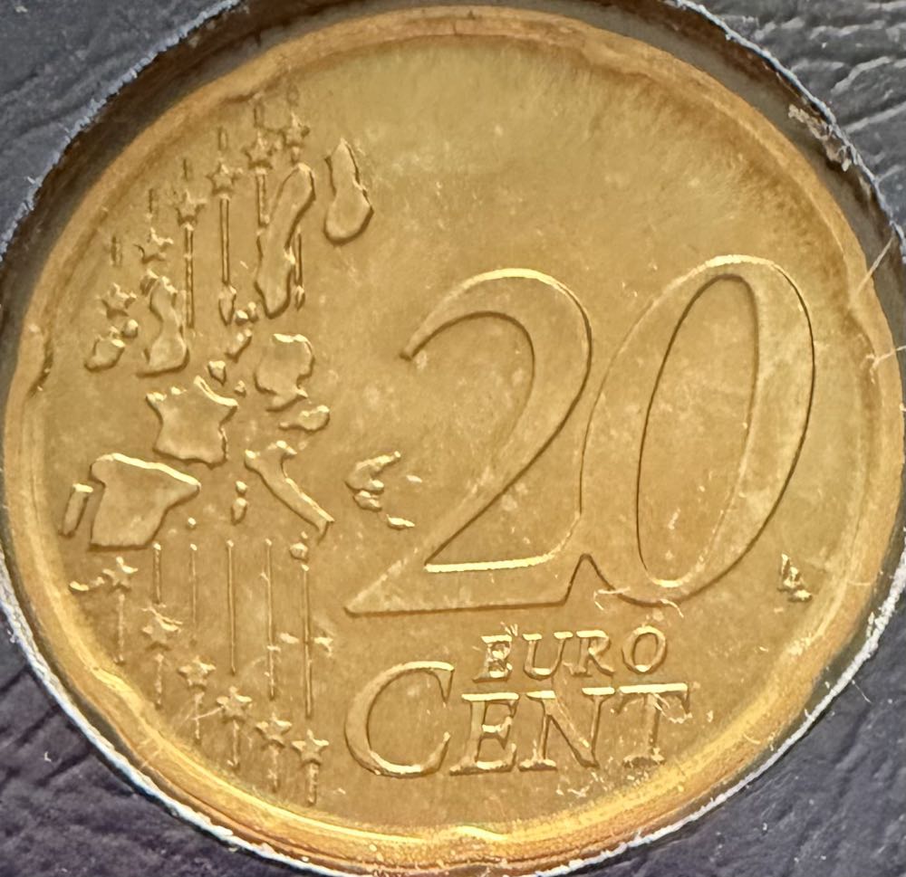 1999 Spain 20 Cent  coin collectible - Main Image 2