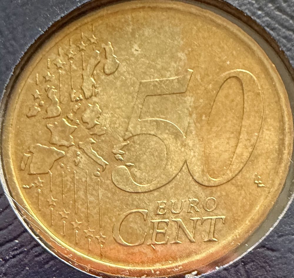 1999 Spain 50 Cent  coin collectible - Main Image 2