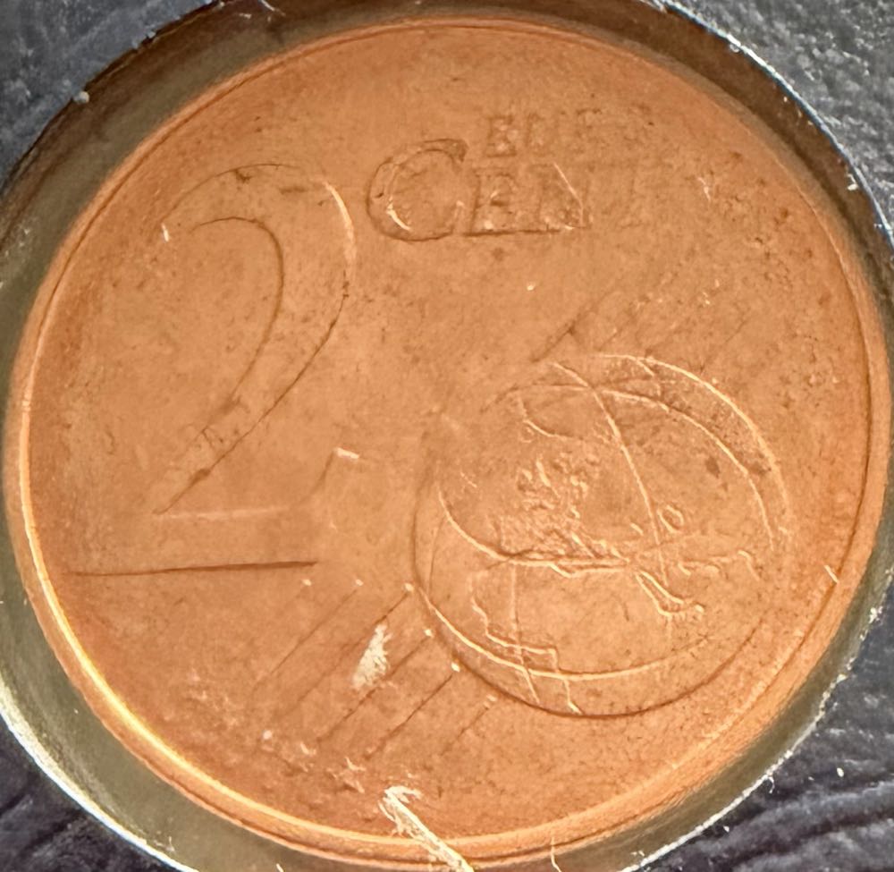 2002 Greece 2 Cent  coin collectible - Main Image 2