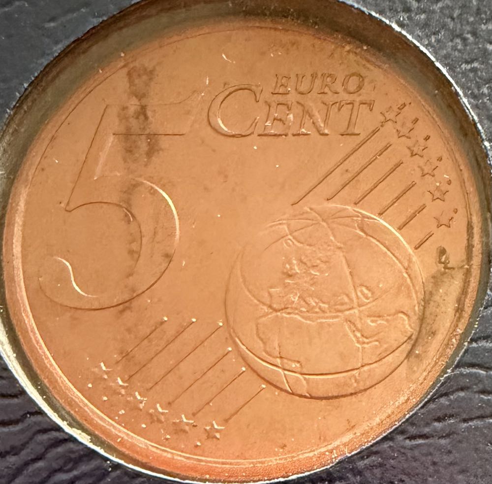 2002 Greece 5 Cent  coin collectible - Main Image 2