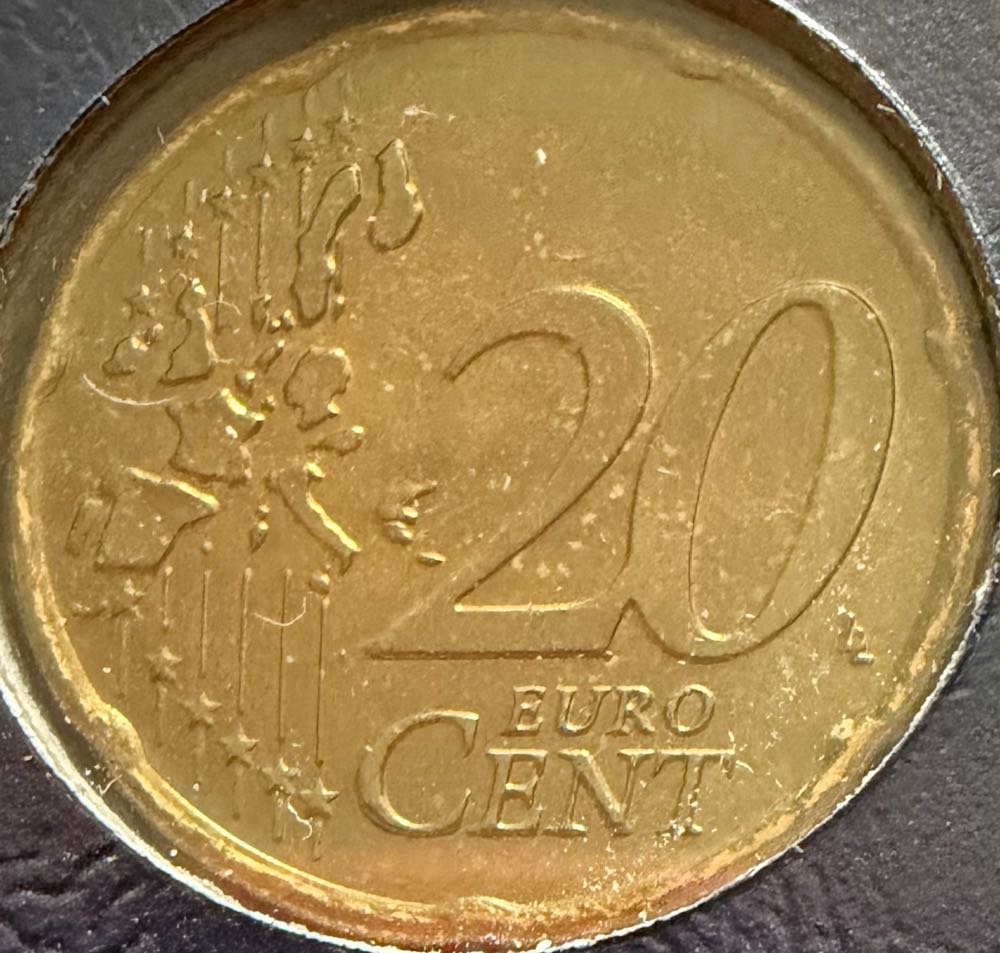 2002 Greece 20 Cent  coin collectible - Main Image 2