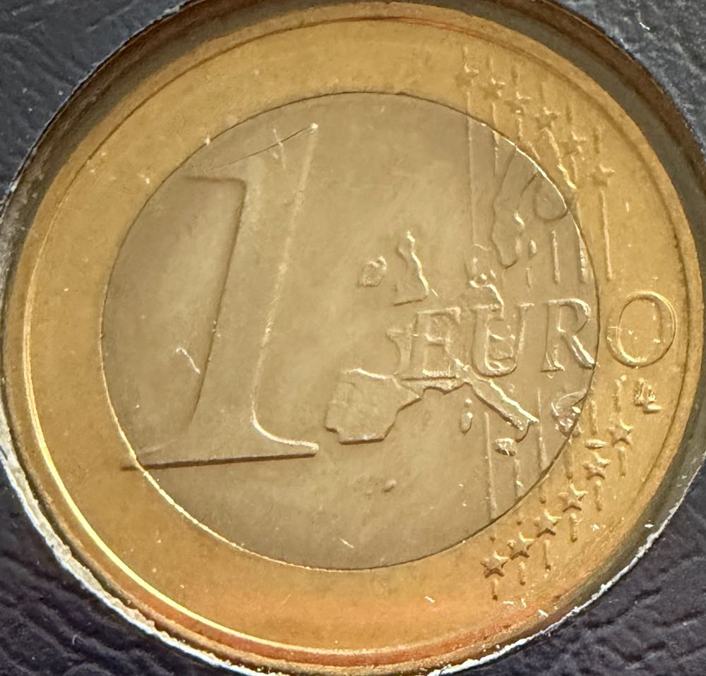 2002 Greece 1 Euro  coin collectible - Main Image 2