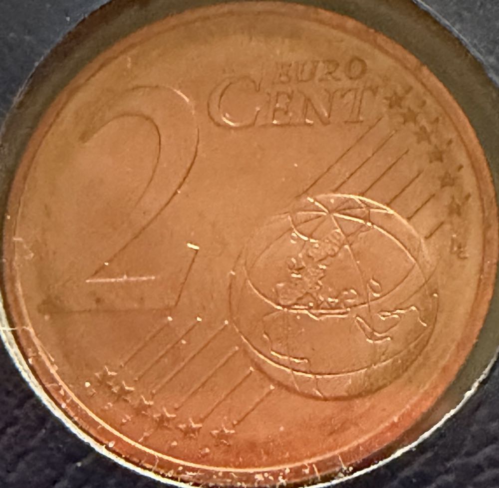 1999 France 2 Cent  coin collectible - Main Image 2