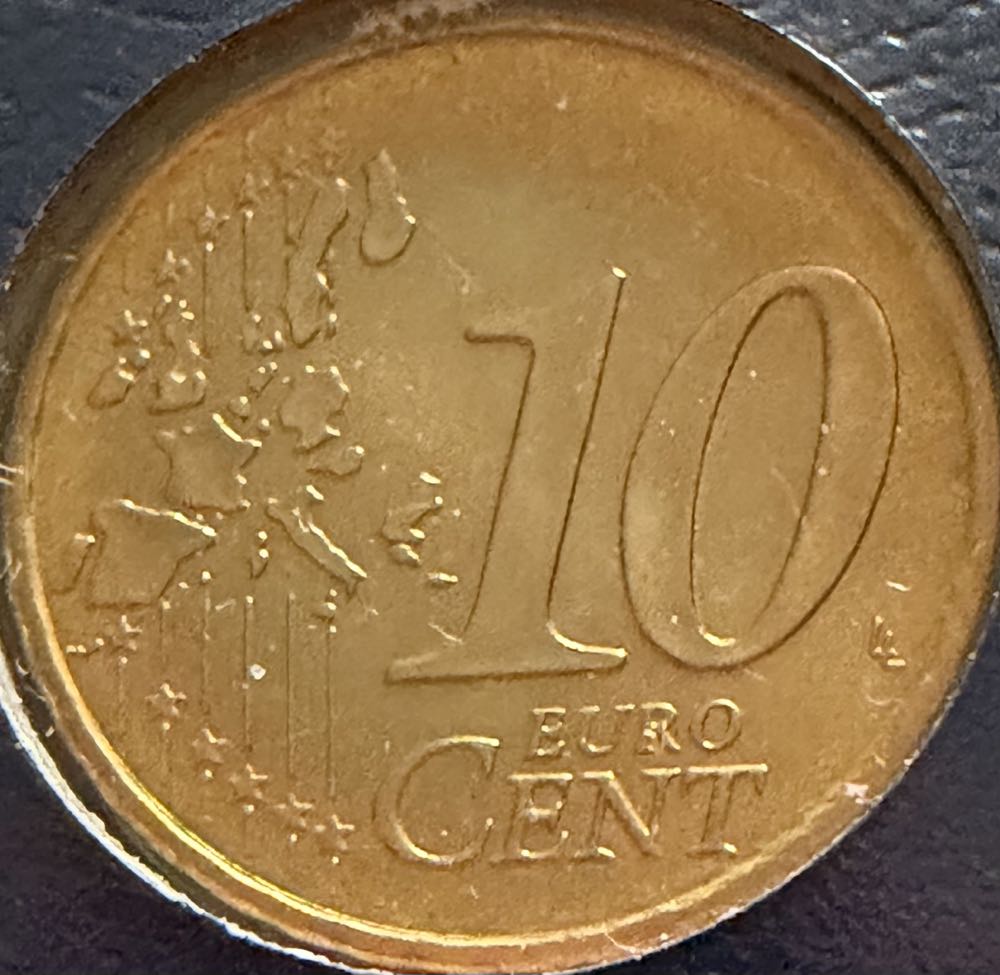 1999 Greece 10 Cent  coin collectible - Main Image 2