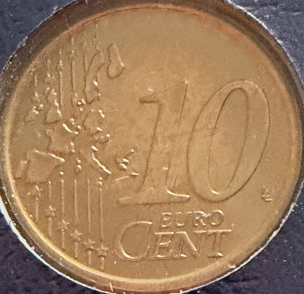 2002 Italy 10 Cent  coin collectible - Main Image 2