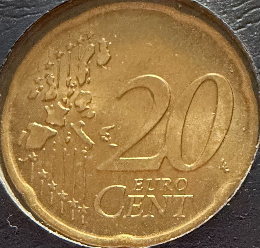 2002 Italy 20 Cent  coin collectible - Main Image 2
