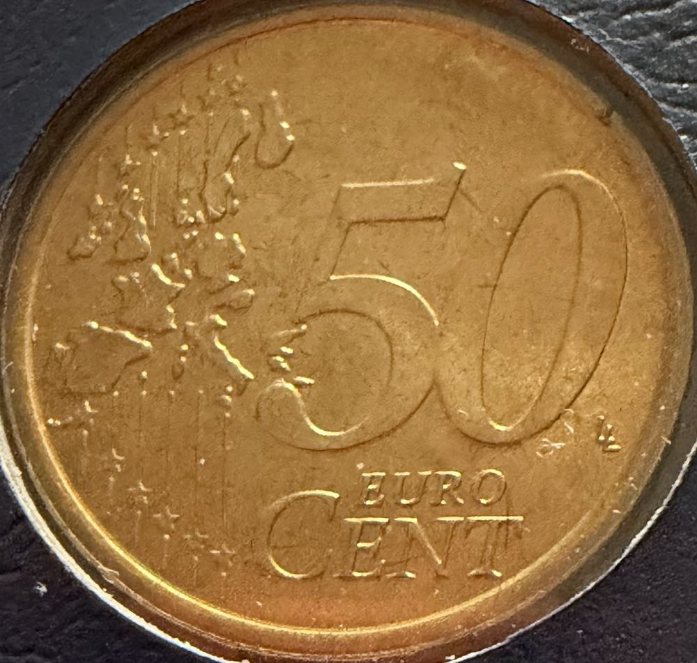 2002 Italy 50 Cent  coin collectible - Main Image 2