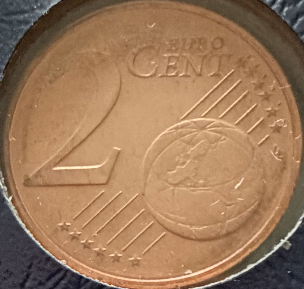 2002 Luxembourg 2 Cent  coin collectible - Main Image 2