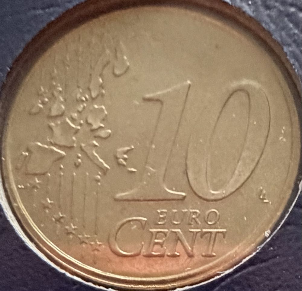 2002 Luxembourg 10 Cent  coin collectible - Main Image 2
