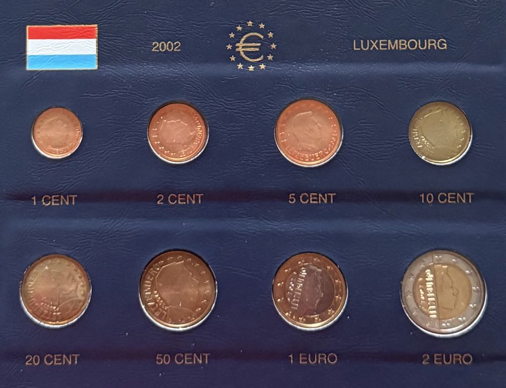 2002 Luxembourg 1 Euro  coin collectible - Main Image 3