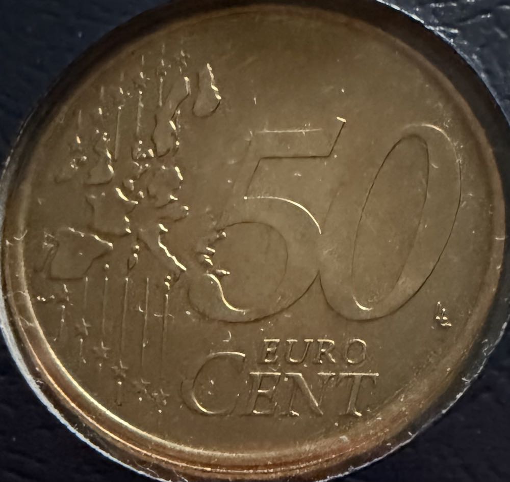2002 Portugal 50 Cent  coin collectible - Main Image 2