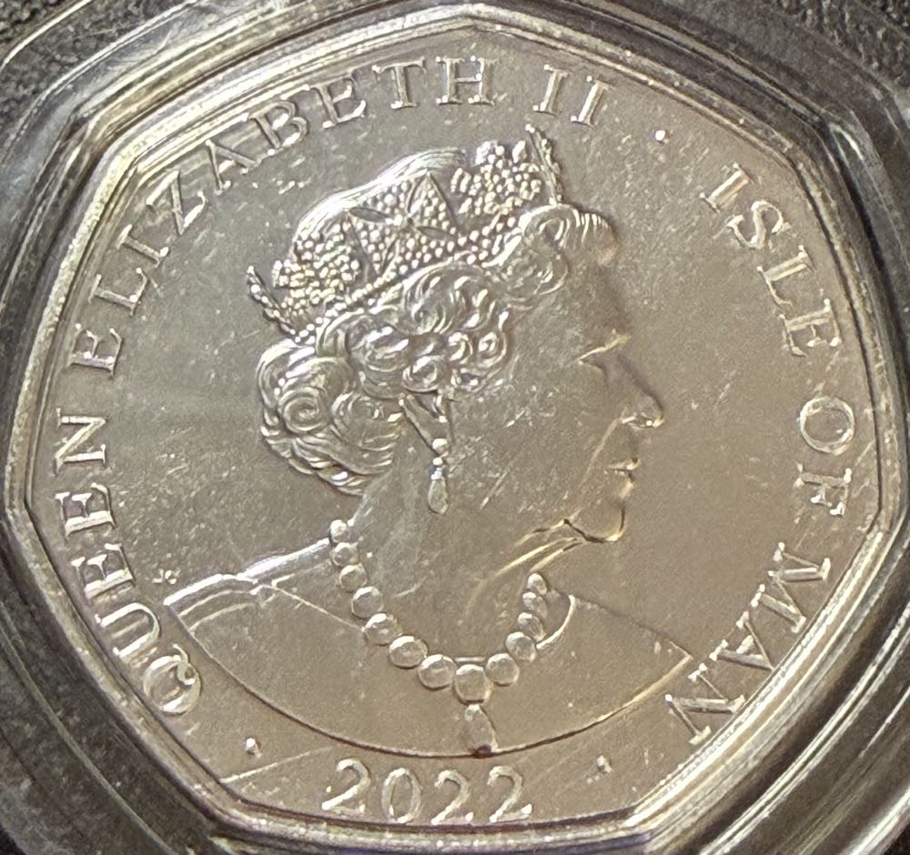 2022 Long To Reign Over Us God Save The Queen 50p  coin collectible - Main Image 2