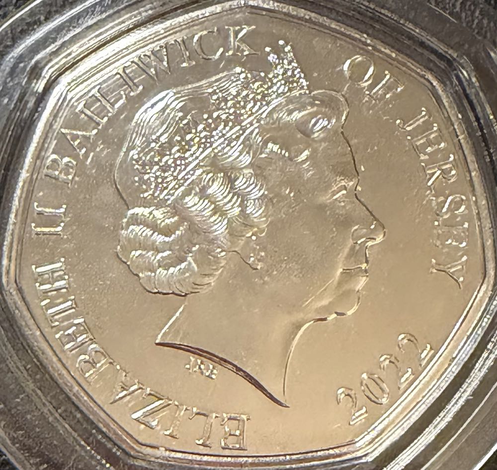 2022 Justicia Let Justice Be Done 50p  coin collectible - Main Image 2