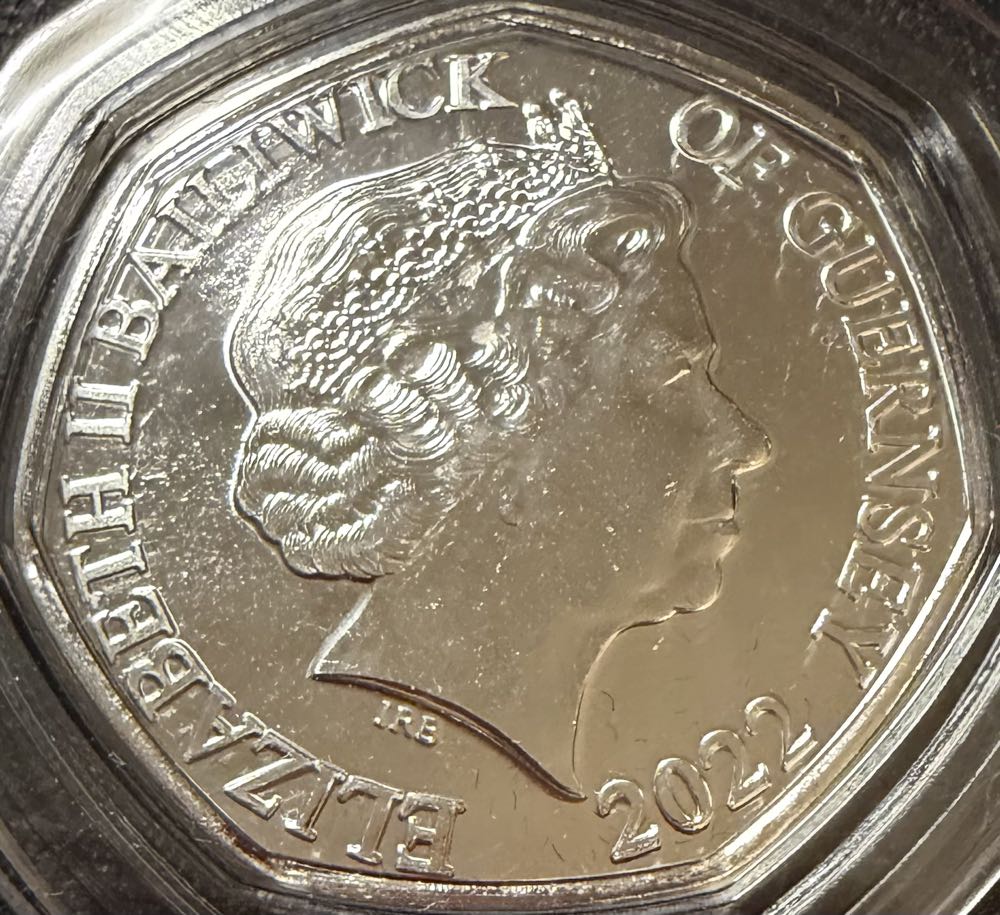 2022 Head Of The Armed Forces 50p  coin collectible - Main Image 2