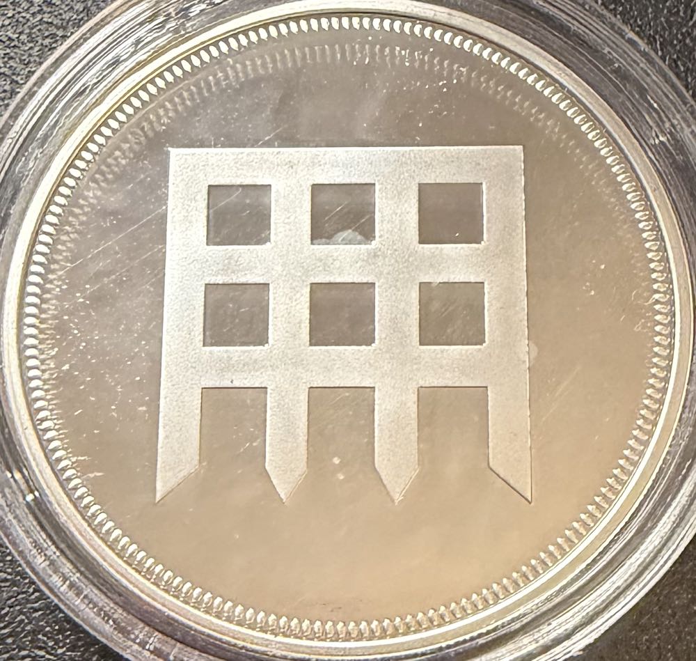 Platinum Jubilee Silver Medal  coin collectible - Main Image 2