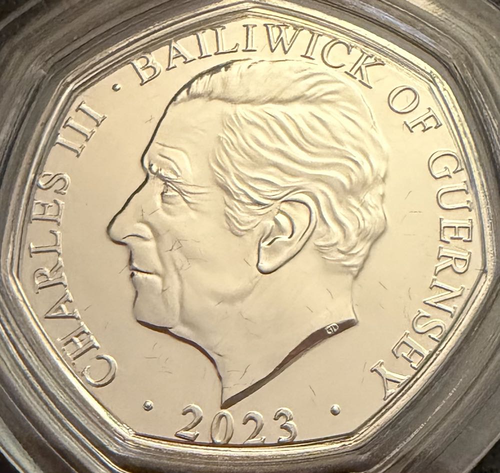 2023 The Sword Of Offering 50p  coin collectible - Main Image 2