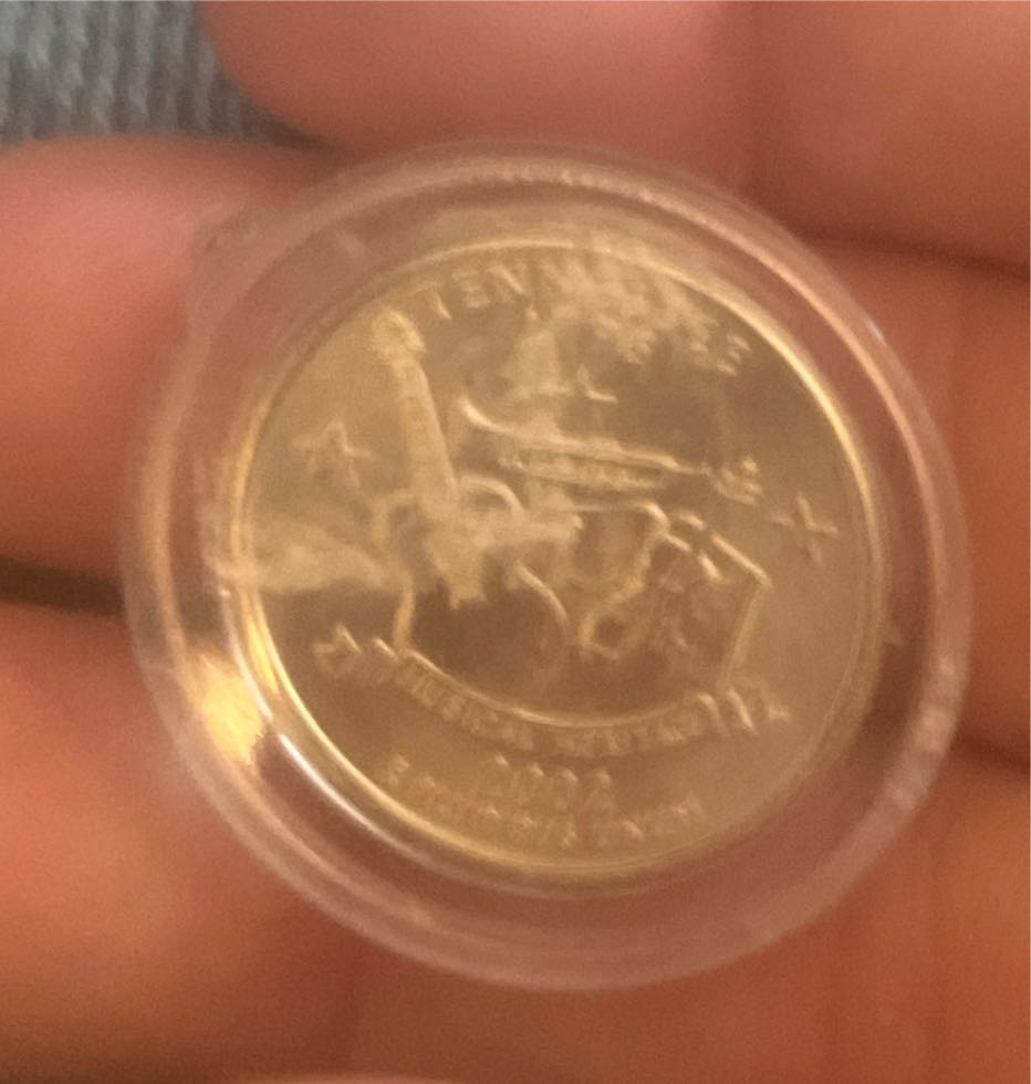 35th Anniversary Elvis Presley 2002 Tennessee Quarter  coin collectible - Main Image 2