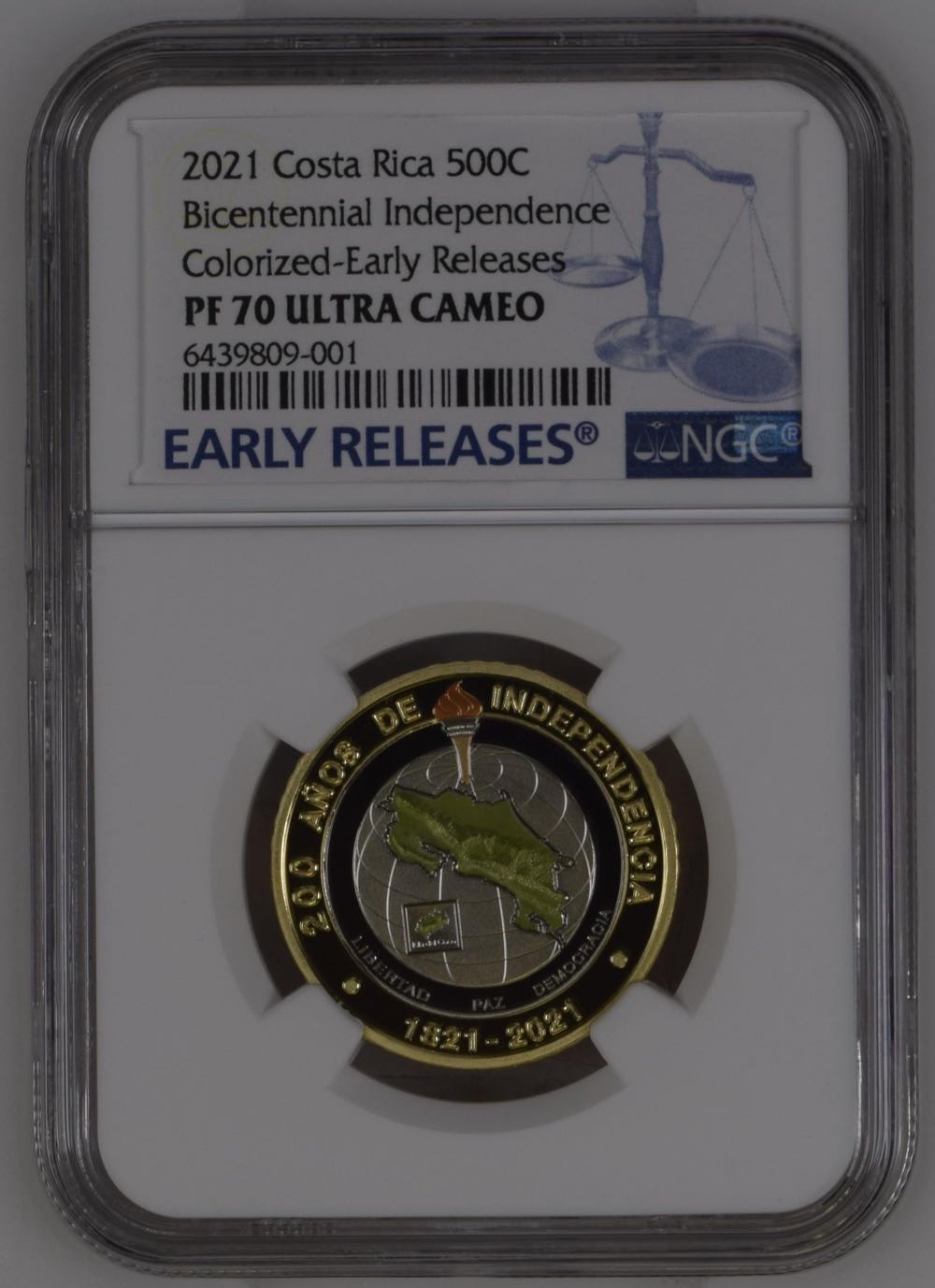 1945 Great Britain Sixpence