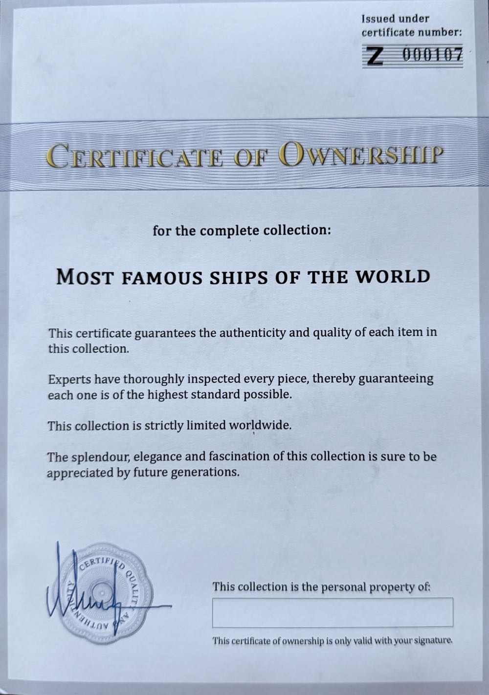 Ships - Royal Clipper  coin collectible - Main Image 4