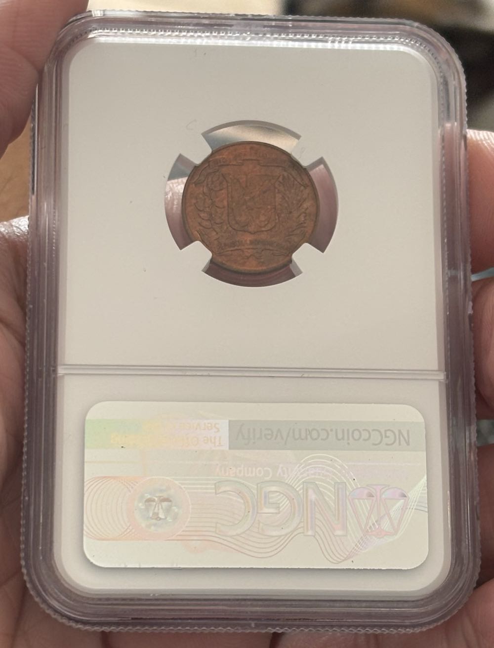 1955 1C MS65RB $125  coin collectible [Barcode 29158565008722546008] - Main Image 2