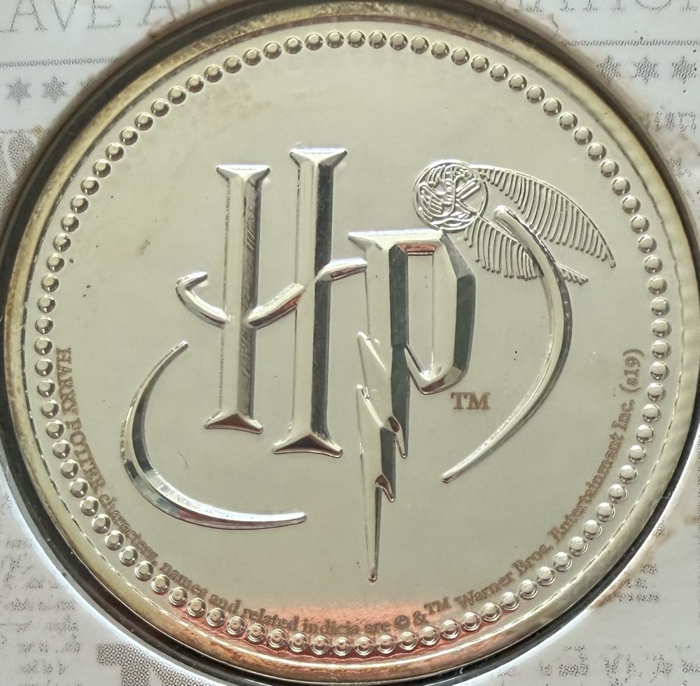 Harry Potter Medal  coin collectible - Main Image 2