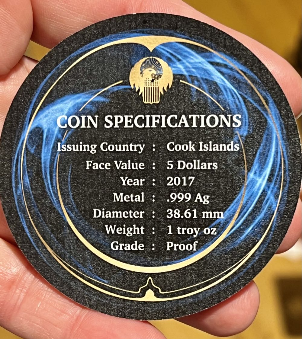 FANTASTIC BEASTS MAGICAL CONGRESS 1oz   coin collectible - Main Image 4