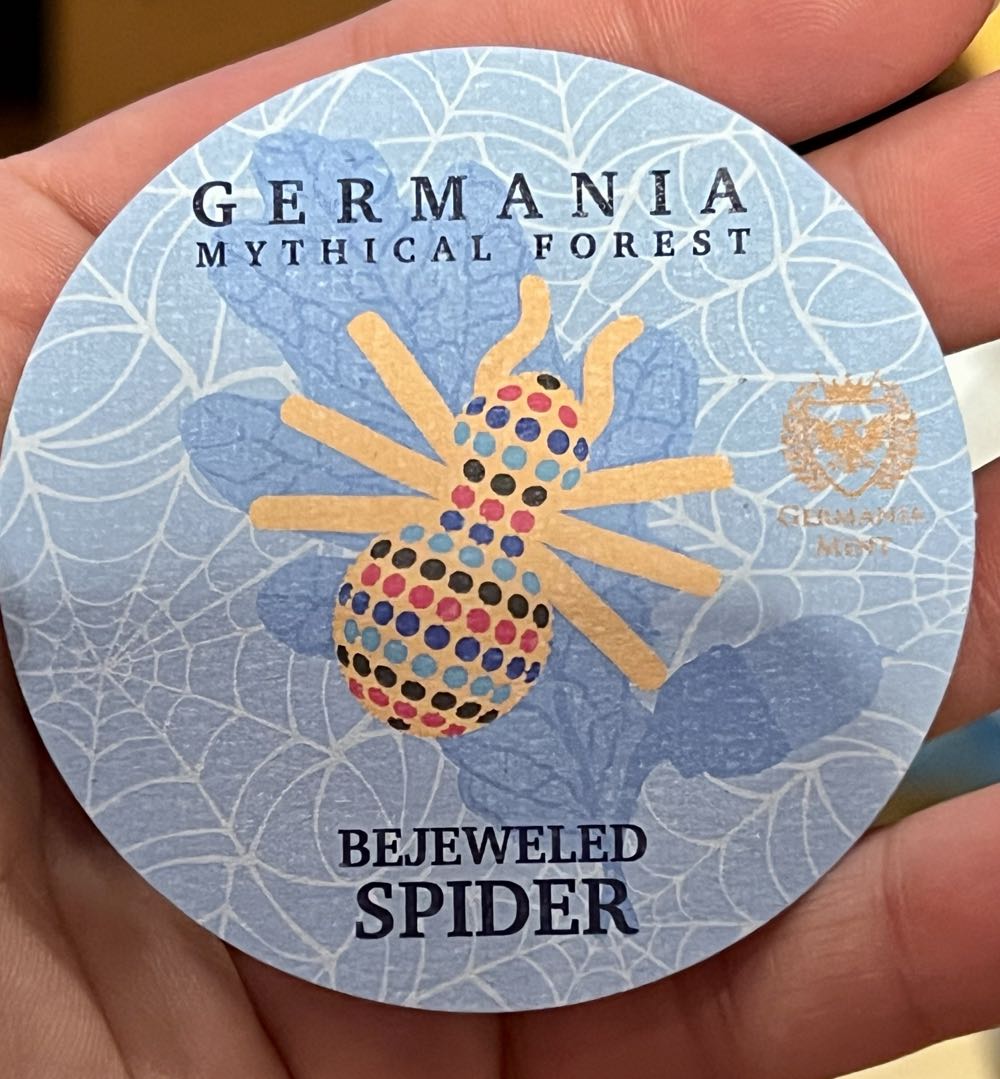 GERMANIA OAK LEAF SPIDER 1oz  coin collectible - Main Image 4