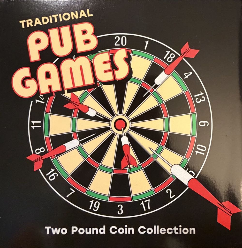 2023 Pub Games - Billiards £2  coin collectible - Main Image 3